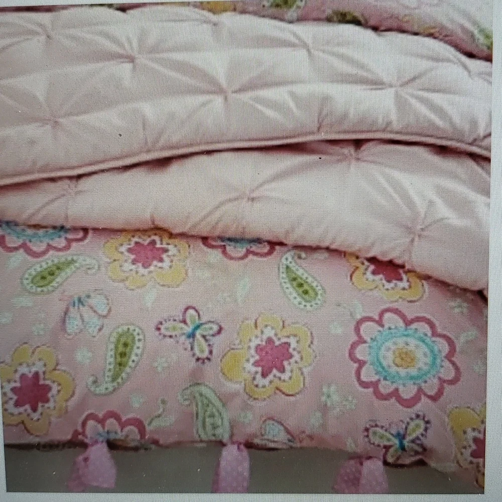 Pottery Barn Kids SAMANTHA Floral Duvet Cover